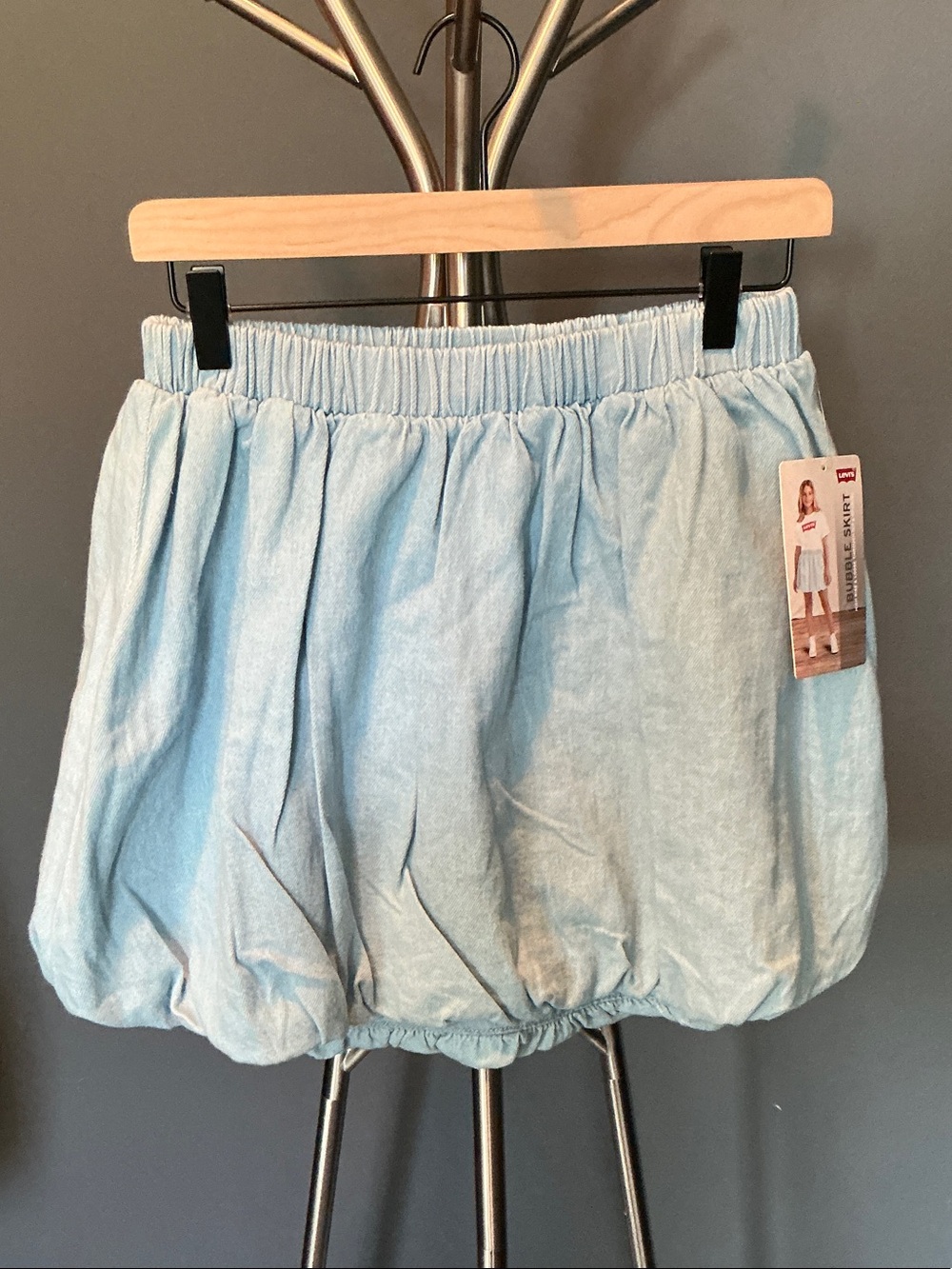 Levi's Light Blue Girls Bubble Skirt